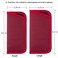 TRIUMPH VISION Eyeglasses Case Small for Reading Glasses Light Neoprene Slim Sunglasses Sleeve Eyewear Pouch Check Soft Protection 3 Pack