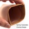 TRIUMPH VISION Squeeze Leather Sunglasses Pouch 3 Pack Spring Storage Glasses Case Holder Eyeglass Sleeve Khaki