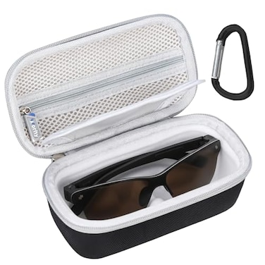 worfty Case for RayNeo Air 3s 3s Pro for XREAL One Pro 1S for VITURE Luma ProUltra Pro XRAR Glasses Travel Protective Carrying Storage Bag Case Only BlackGrey