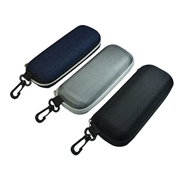 X-SHIYUN XSHIYUN Unisex SemiHard Shell Eyeglasses Cases3 PackProtective Case For Glasses