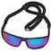 Pilotfish Floating Sunglasses Strap Adjustable Waterproof High Visibility Neoprene Holder for Men Women Black