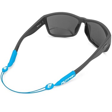 Pilotfish No Tail Adjustable Eyewear Retainer Cable Strap Sunglasses Eyeglasses Glasses Blue 14 Inch