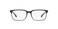 Brooks Brothers Mens BB2033 Rectangular Prescription Eyewear Frames Grey WoodGrey TransparentDemo Lens 56 mm