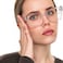 livho Oversized Eyewear Frame for Woman and Men Rectangle Fashion Glasses for Computer Chic Preppy Frame