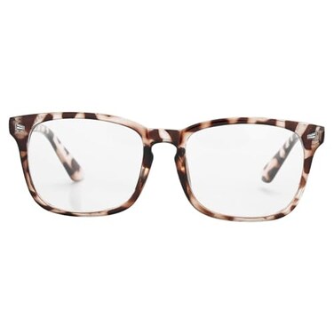Pro Acme Nonprescription Glasses Frame Clear Lens Eyeglasses Leopard