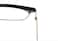 Shiratori Vintage Retro Half Frame Horn Rimmed Optics 43mm Clear Lens Glasses Silver