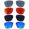 Acefrog 4 Pairs Polarized Replacement Lenses for Oakley Frogskins OO9013 Sunglasses Perfectly Fit Shatterproof Antiscratch Value Pack