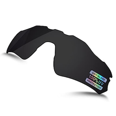 Bowyer POLARIZED Replacement Lenses for Oakley Radar EV Path OO9208 38mm Sunglasses Black