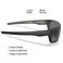 Bowyer POLARIZED Replacement Lenses for RayBan Aviator RB3025 58mm Sunglasses Fire Red Mirror