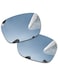 Combine8 2 Pairs Ploarized Replacement Lenses for Oakley Jupiter Squared OO9135Jupiter Carbon OO9220 Sunglasses Black Silver Titanium