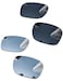 Combine8 2 Pairs Ploarized Replacement Lenses for Oakley Jupiter Squared OO9135Jupiter Carbon OO9220 Sunglasses Black Silver Titanium
