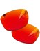 Combine8 2 Pairs Ploarized Replacement Lenses for Oakley Split Shot OO9416 Sunglass Fire Red Ice Blue