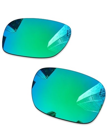 Combine8 Ploarized Replacement Lenses for Oakley Holbrook Metal OO4123 Sunglasses Green