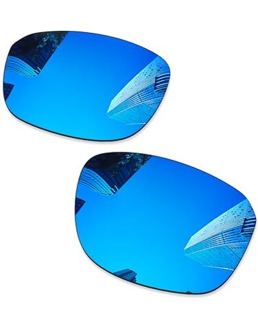 Combine8 Ploarized Replacement Lenses for Oakley Split Shot OO9416 Sunglass Ice Blue