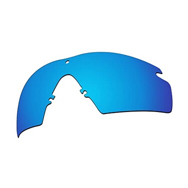 EZReplace Lenses Replacement for Oakley Si Ballistic M Frame 20 Sunglasses Polarized Lenses Fits Oakley Si Ballistic M Frame 20 Frame Ice Blue