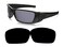 GALAXYLENSE Galaxy Replacement lenses For Oakley Fuel Cell Polarized Black 100 UVAB