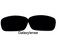 GALAXYLENSE Galaxy Replacement lenses For Oakley Fuel Cell Polarized Black 100 UVAB