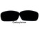 GALAXYLENSE Galaxy Replacement lenses For Oakley Fuel Cell Polarized Black 100 UVAB
