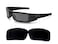 GALAXYLENSE Galaxy Replacement lenses For Oakley Gascan Polarized Black 100 UVAB