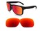GALAXYLENSE Galaxy Replacement lenses For Oakley Holbrook OO9102 Multiple Color Red