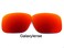 GALAXYLENSE Galaxy Replacement lenses For Oakley Holbrook OO9102 Multiple Color Red