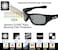 GALAXYLENSE Galaxy Replacement lenses For Oakley Holbrook OO9102 Sunglasses Multiple Color BlackBlueRed