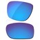 LenzReborn Highimpact Polarized Lens Replacement for Oakley Turbine OO9263 Sunglass Ice Blue Polarized Mirrored