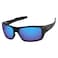 LenzReborn Highimpact Polarized Lens Replacement for Oakley Turbine OO9263 Sunglass Ice Blue Polarized Mirrored