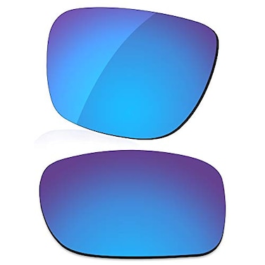 LenzReborn Highimpact Polarized Lens Replacement for Oakley Turbine OO9263 Sunglass Ice Blue Polarized Mirrored