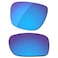 LenzReborn Highimpact Polarized Lens Replacement for Oakley Turbine OO9263 Sunglass Ice Blue Polarized Mirrored