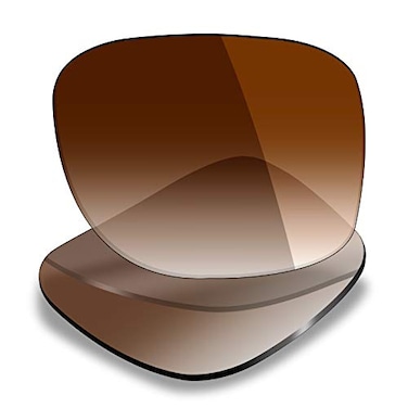 Mryok UV400 Replacement Lenses Compatible with RayBan Meta Wayfarer RW4006 50mm Brown Gradient Tint
