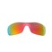 NicelyFit Polarized Replacement Lenses for Oakley Antix Sunglasses Glass Frame Fire Red Mirror