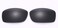 NicelyFit Polarized Replacement Lenses for Oakley Fives Squared Sunglasses OO9238 Black Iridium
