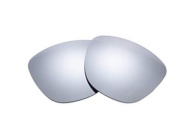 NicelyFit Polarized Replacement Lenses for Oakley Frogskins Sunglasses Titanium Mirror