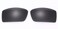 NicelyFit Polarized Replacement Lenses for Oakley Gascan Sunglasses Stealth Black