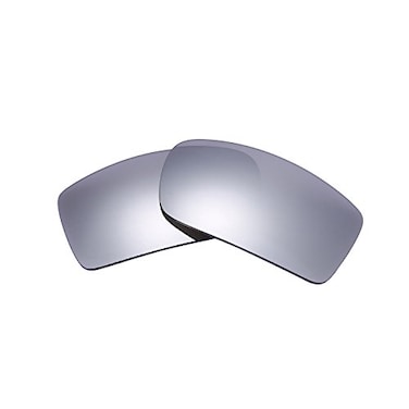 NicelyFit Polarized Replacement Lenses for Oakley Gascan Sunglasses Titanium Mirror
