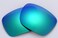 NicelyFit Polarized Replacement Lenses for Oakley Holbrook OO9102 Sunglasses Green Mirror