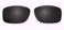NicelyFit Polarized Replacement Lenses for Oakley Jupiter Squared OO9135 Sunglasses Black Iridum