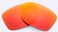 NicelyFit Polarized Replacement Lenses for Oakley Jupiter Squared OO9135 Sunglasses Fire Red Mirror