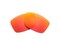 NicelyFit Polarized Replacement Lenses for Oakley Jupiter Squared OO9135 Sunglasses Fire Red Mirror