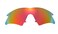 NicelyFit Polarized Replacement Lenses for Oakley M Frame Sweep Sunglasses Fire Red Mirror