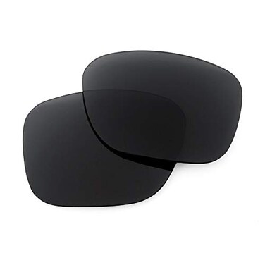 Revant Replacement Lenses for Oakley Latch Square Sunglasses Standard Polarized Stealth Black