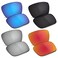 TRUSHELL Polarized Replacement Lenses for Oakley Holbrook OO9102 Sunglasses Ocean BlueBlackSilverFire Red