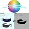 COKOTEE LED Light Up Glasses Bluetooth Full Color Luminous Glasses for PartiesDisplay Customized Flashing Messages AnimationsDIY Text Via App Control