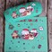 ADBGV Cute Eyeglass Cases Hard Shell Storage Case Protective Box With Glasses Cloth Adjustable Glasses Strap Ear Grips Hook