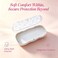 CasaPopz Glasses Case Hard Shell Clear Flower Eyeglass Case Cute Floral Holder for Sunglasses and Reading Glasses