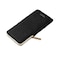 Cockatoo Portable Glasses Case DropResistant Eyewear Storage Pouch Slim Soft Case for Sunglasses with Cleaning Cloth Black