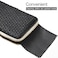 Cockatoo Portable Glasses Case DropResistant Eyewear Storage Pouch Slim Soft Case for Sunglasses with Cleaning Cloth Black