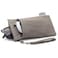 Face Shadow Double Glasses Case Soft Eyeglass Case For Women Men Squeeze Top Sunglasses Case With Cleaning Cloth