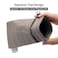 Face Shadow Double Glasses Case Soft Eyeglass Case For Women Men Squeeze Top Sunglasses Case With Cleaning Cloth